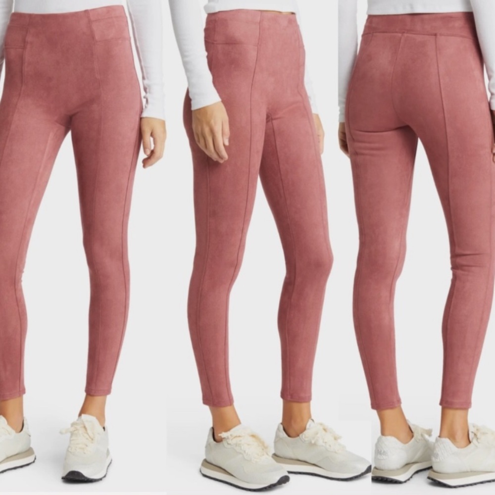 Spanx Faux Suede Leggings - tall